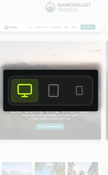 Glopzi responsive breakpoint controls